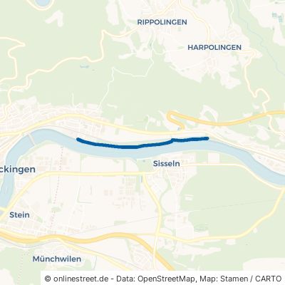 Rheinuferweg Bad Säckingen Obersäckingen 