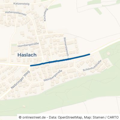 Staufenstraße Herrenberg Haslach 