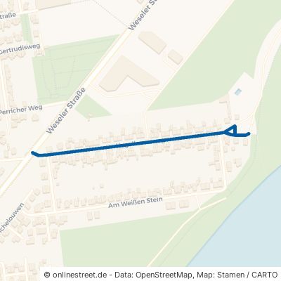 Hagelkreuzweg Wesel Büderich 