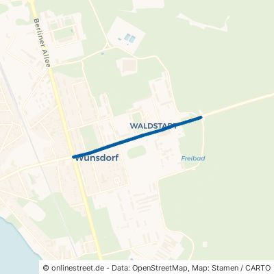 Hauptallee Zossen Waldstadt 