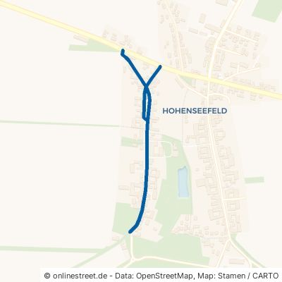 Niederseefelder Straße Niederer Fläming Hohenseefeld 
