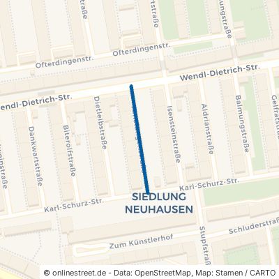 Amelungenstraße München Neuhausen-Nymphenburg 