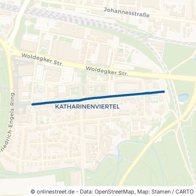Katharinenstraße 17033 Neubrandenburg Katharinenviertel 