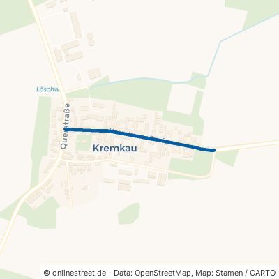 Kremkauer Dorfstraße Bismark Kremkau 