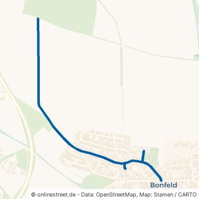 Treschklinger Straße Bad Rappenau Bonfeld 