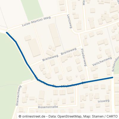 Michelauer Straße Rudersberg Steinenberg 