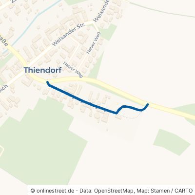 Bergweg Thiendorf Thiendorf 