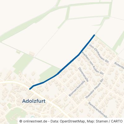 Friedensstraße Bretzfeld Adolzfurt 