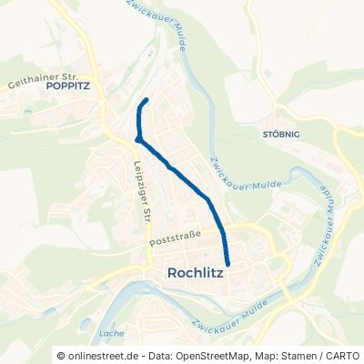 Bahnhofstraße Rochlitz Zaßnitz 