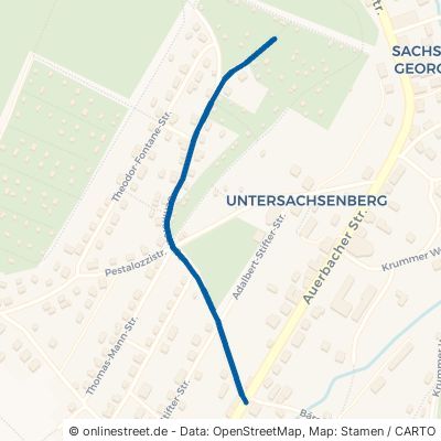 Schillerstraße Klingenthal Sachsenberg 