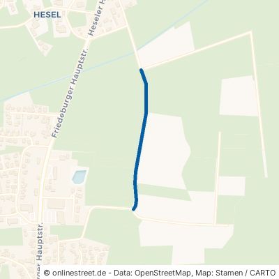 Friedeburger Ochsenhammer Weg Friedeburg 