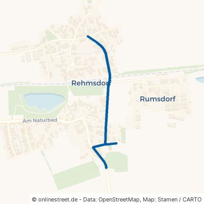 Rehmsdorfer Hauptstraße Elsteraue Rehmsdorf 