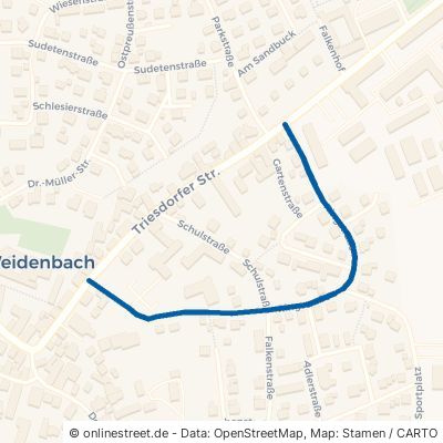Ringstraße Weidenbach Triesdorf 