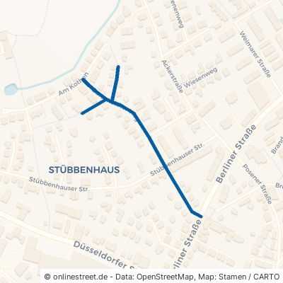 Burscheidter Weg Mettmann Metzkausen 