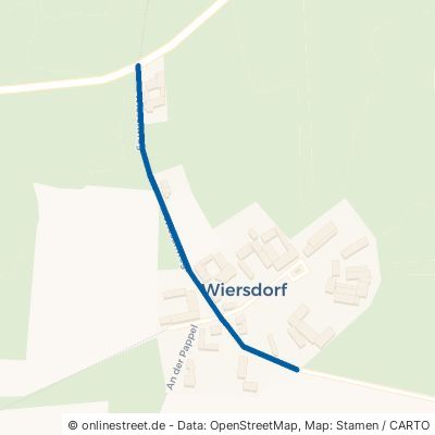 Wiesenweg Wallstawe Wiersdorf 