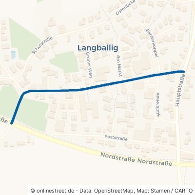 Schwarze Straße Langballig 