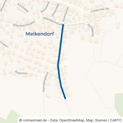 Grasiger Weg Litzendorf Melkendorf 