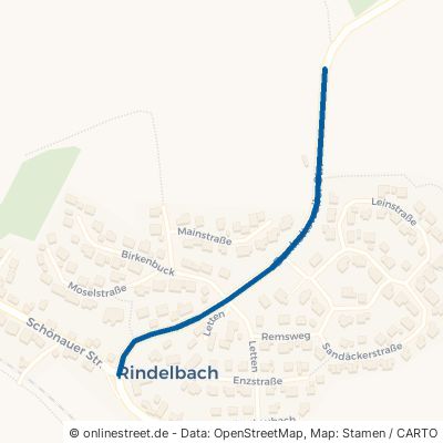 Dankoltsweiler Straße Ellwangen Rindelbach 
