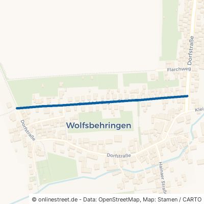 Friedrich-Engels-Straße Hörselberg-Hainich Wolfsbehringen 