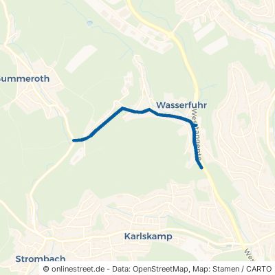 Kotthauser Straße Gummersbach Wasserfuhr 