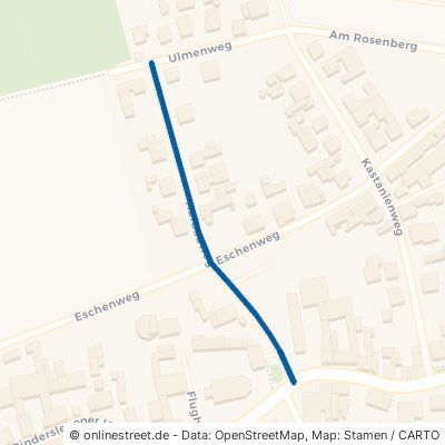 Aufbauweg Erfurt Bindersleben 