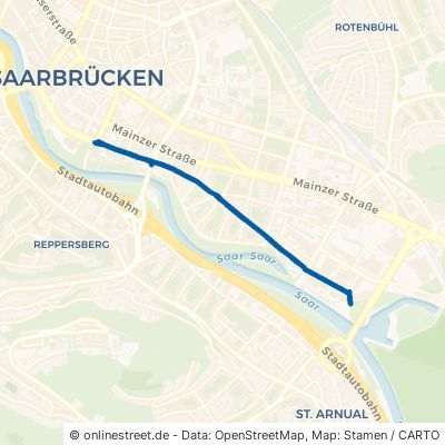 Bismarckstraße Saarbrücken St Johann 