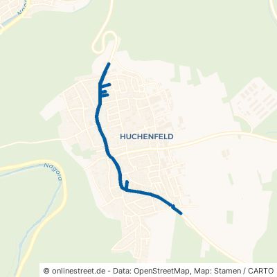 Huchenfelder Hauptstraße Pforzheim Huchenfeld 
