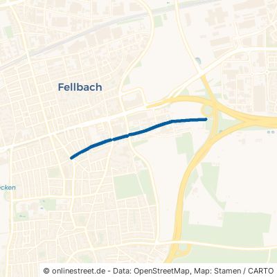 Bruckstraße Fellbach 