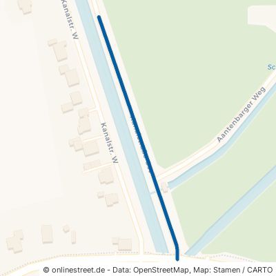 Kanalstraße Ost Filsum Ammersum 