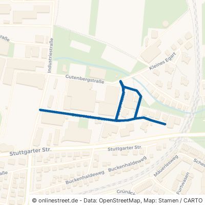 Otto-Hahn-Straße Sindelfingen Maichingen 