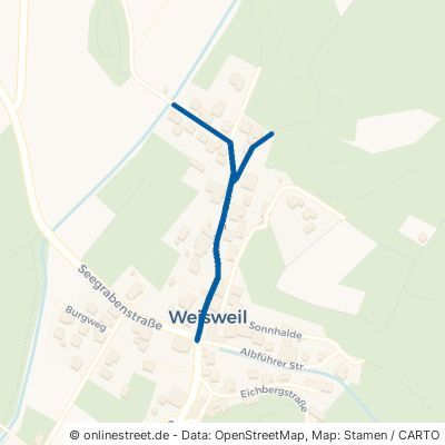 Wilchinger Straße Klettgau Weisweil 