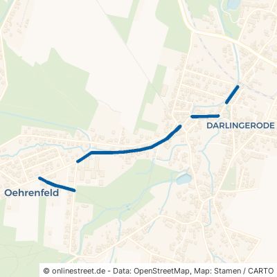 Oehrenfelder Weg Ilsenburg (Harz) Darlingerode 