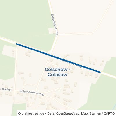Calauer Straße Drebkau Golschow 
