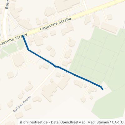 Friedhofsweg Oerlinghausen Helpup 