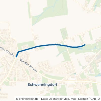 Nordbachweg Rödinghausen Schwenningdorf 