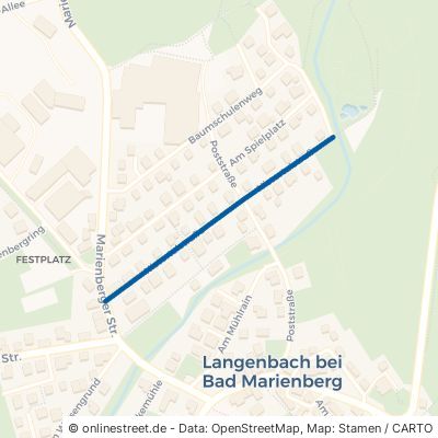 Nistertalstraße Bad Marienberg Langenbach 