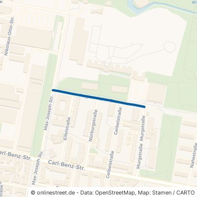 August-Kuhn-Straße Mannheim Neckarstadt 