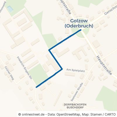 Karl-Marx-Straße 15328 Amt Golzow Küstrin-Kietz 
