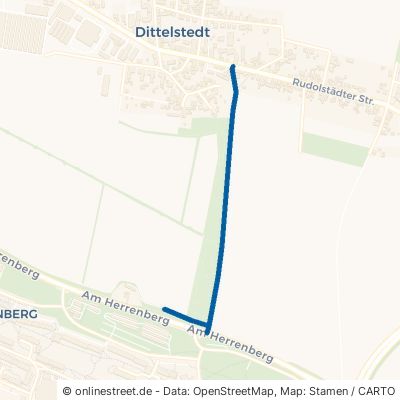 Melchendorfer Weg Erfurt Dittelstedt 