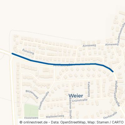 Kreisstraße Offenburg Weier 