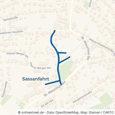 Adam-Krapp-Straße Hirschaid Sassanfahrt 