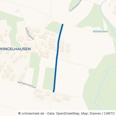 Unterer Burgstaller Weg Kirchberg an der Murr Zwingelhausen 