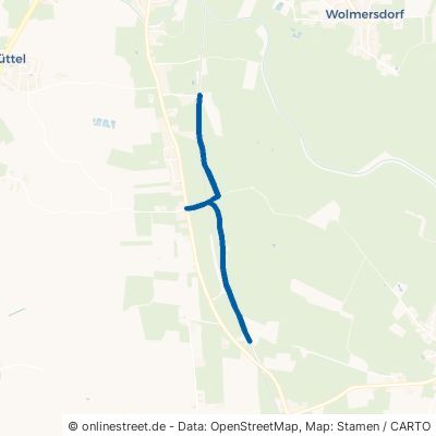 Waldweg Elpersbüttel Elpersbüttelerdonn 