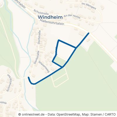 Ringstraße Hafenlohr Windheim 