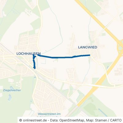 Langwieder Hauptstraße München Aubing-Lochhausen-Langwied 
