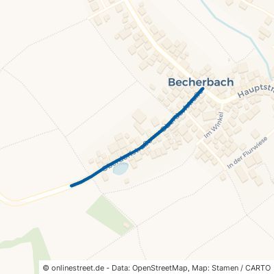 Oberdorfstraße Becherbach bei Kirn 