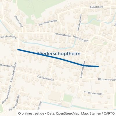 Ludwig-Huber-Straße Hohberg Niederschopfheim 