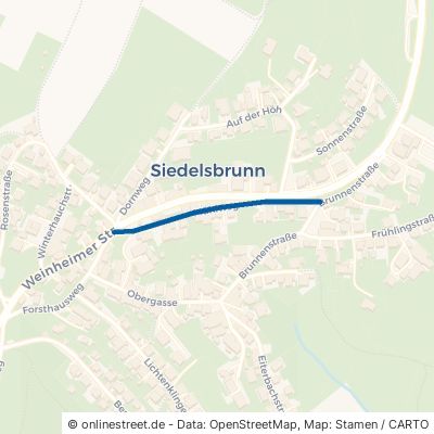 Mühlweg Wald-Michelbach Siedelsbrunn 