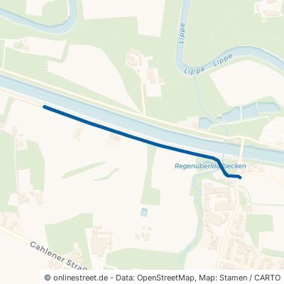Kanalweg Dorsten Östrich 