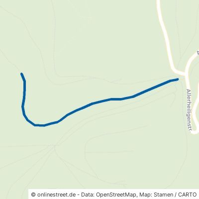 Almenkopfweg Ottenhöfen im Schwarzwald 